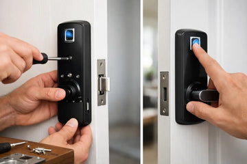 How to Install Fingerprint Door Lock Fast