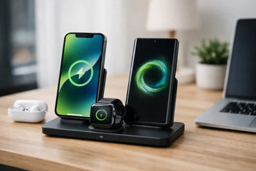 Wireless Charging Station for Apple and Android Review