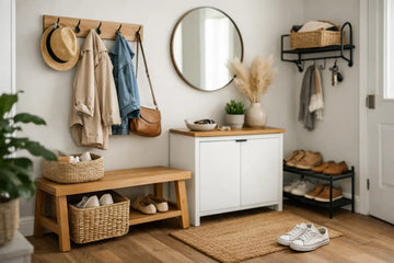 Guide to Organizing a Small Entryway That Works