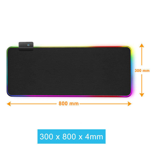 RGB Luminous Gaming Mouse Pad