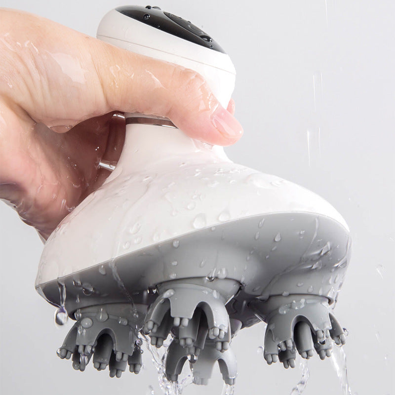 Rechargeable Waterproof Scalp Massager