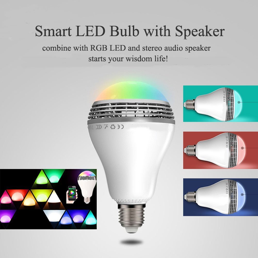 Smart LED Bluetooth Speaker Bulb