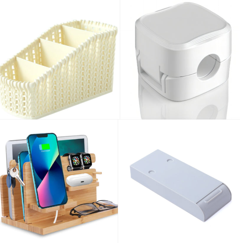 Under Desk Magnetic Cable Clip