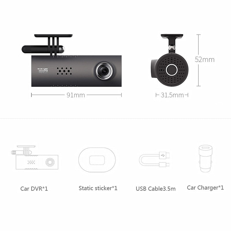 Smart Wi-Fi Car Dash Cam