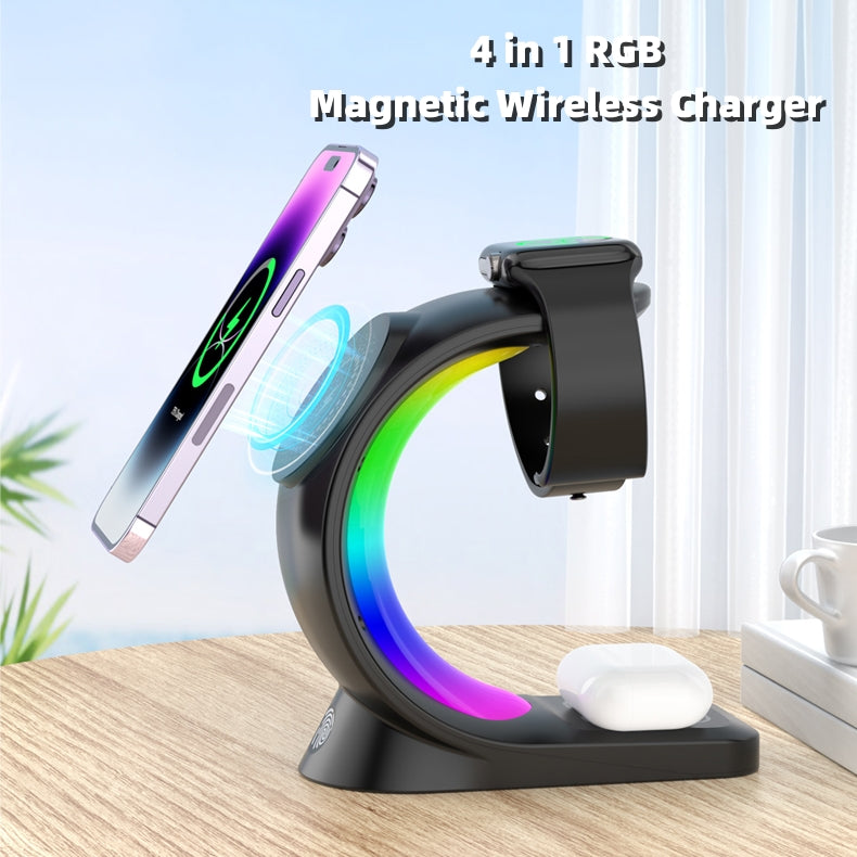 4-in-1 Wireless Charging Station