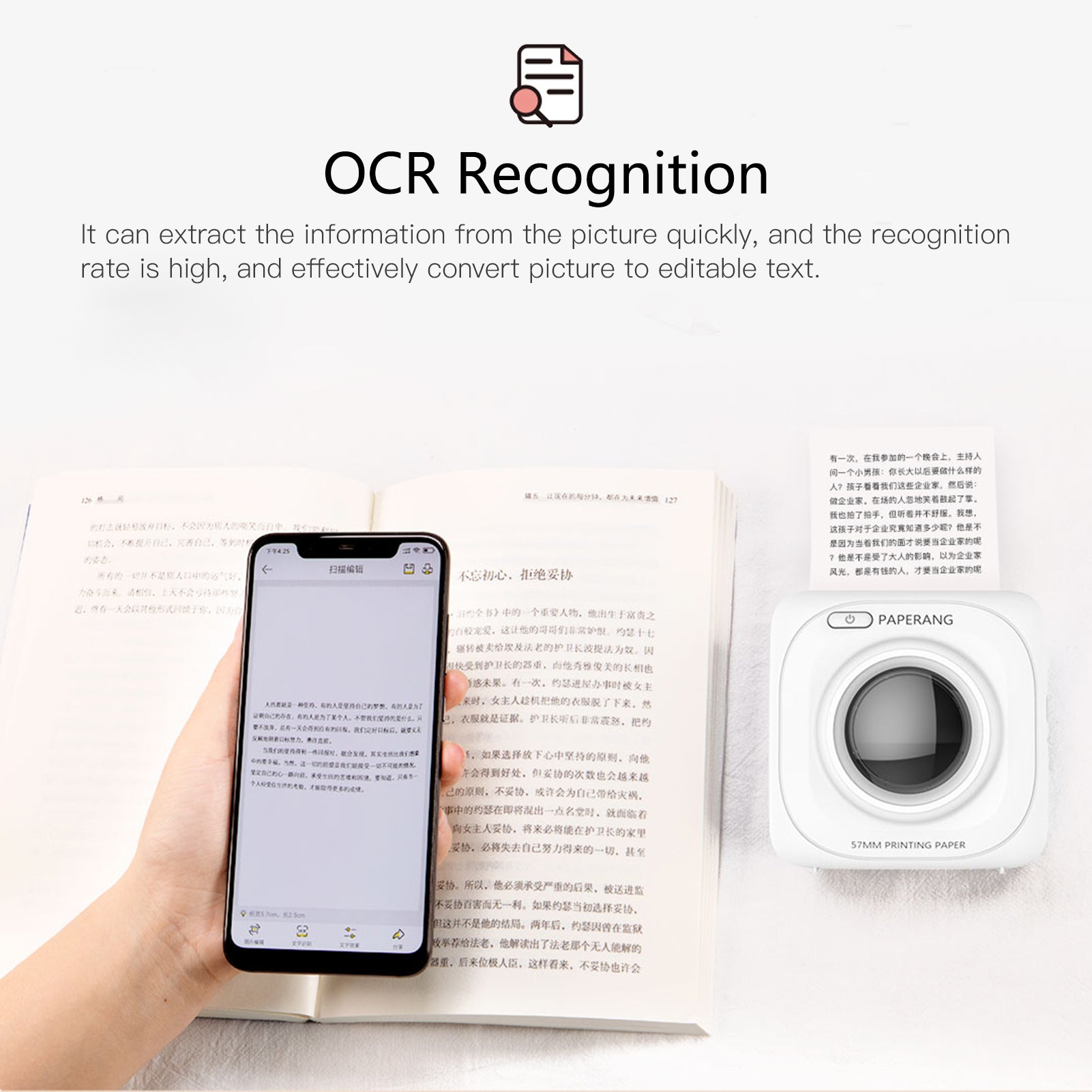 Portable Bluetooth Label Printer