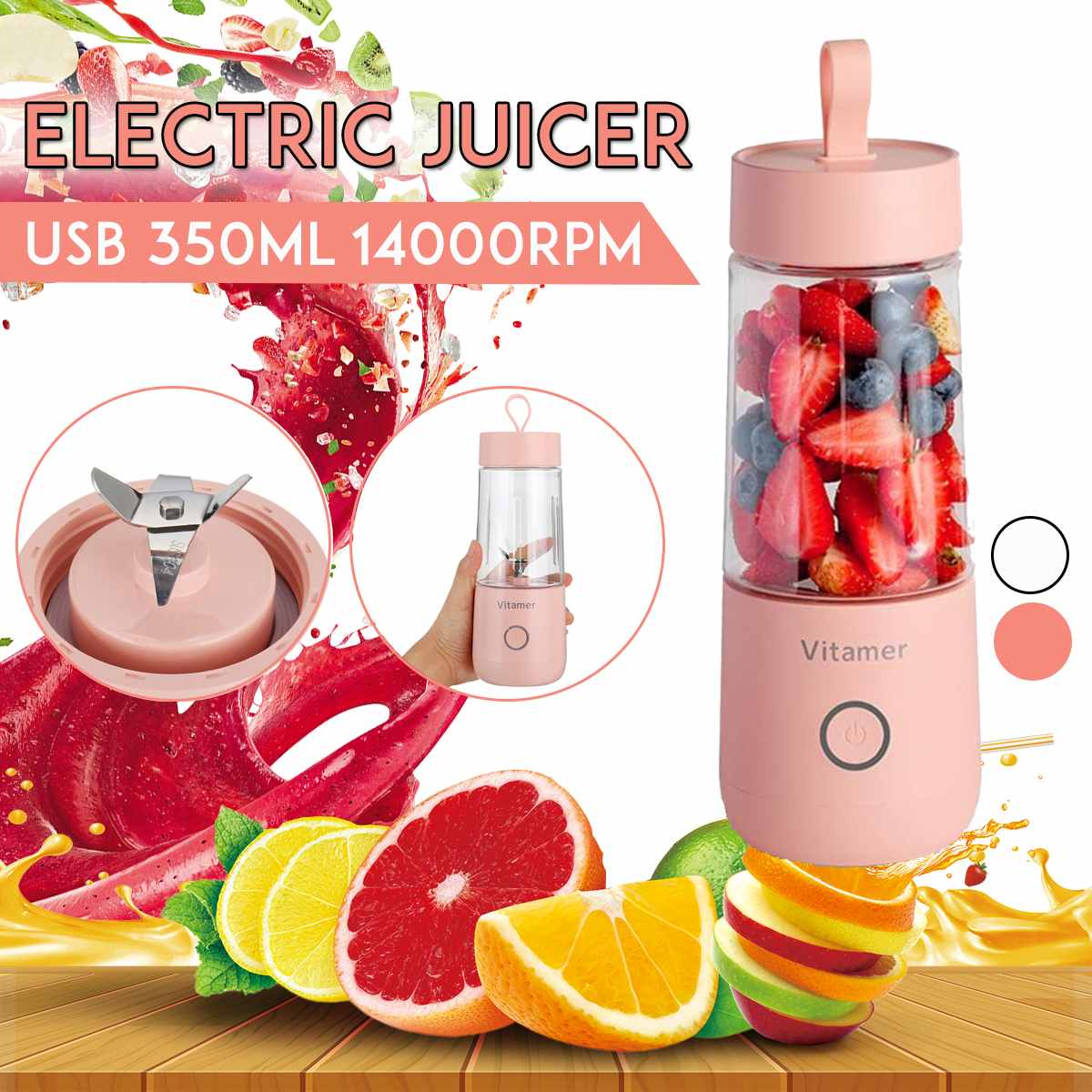 Portable USB Mini Blender