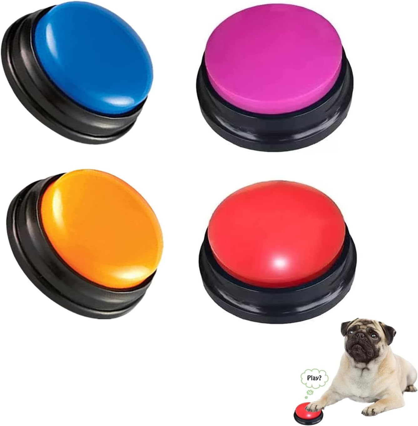 Dog Training Voice Recording Button
